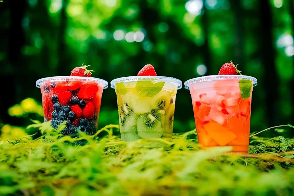 Koktajle owocowe na biwaku