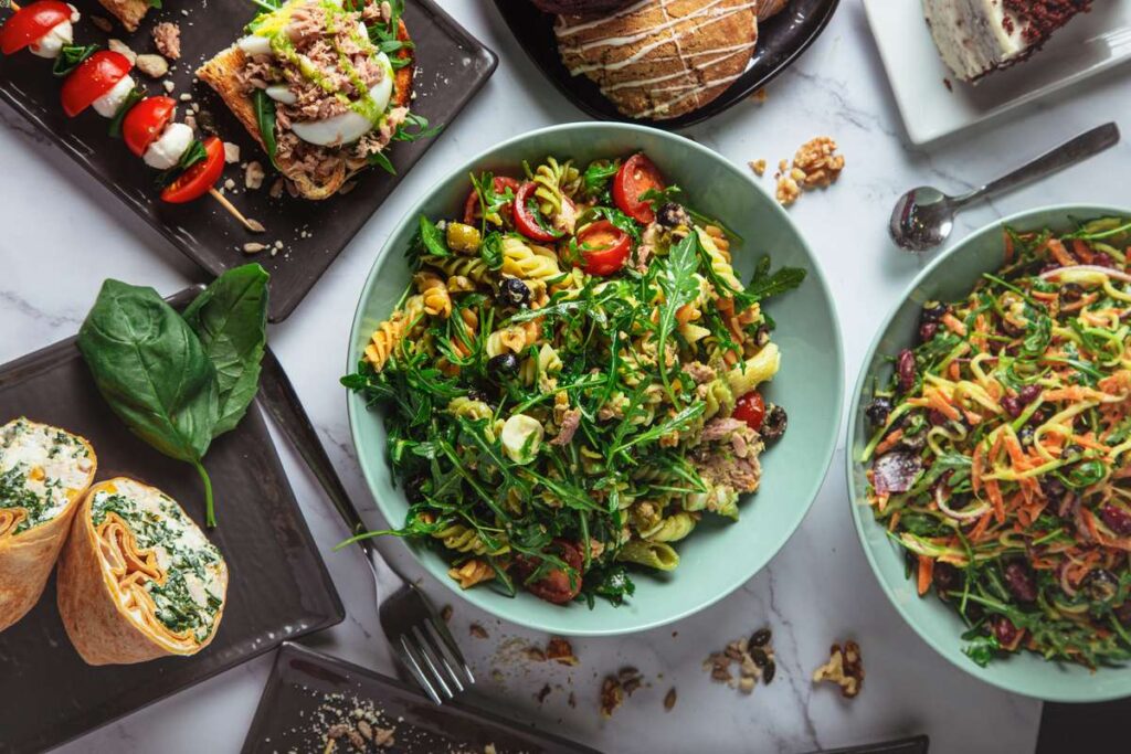 Zdrowa, zróżnicowana dieta wegańska dla sportowca